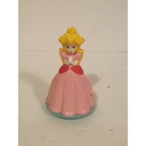 Nintendo Princess Peach Burger King Toy 2008 Super Mario Figure Wind Up BF-02-06